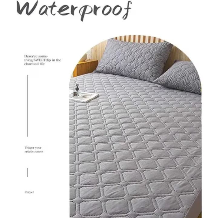 Husa de saltea din bumbac, impermeabila, At Performance, 180x200cm